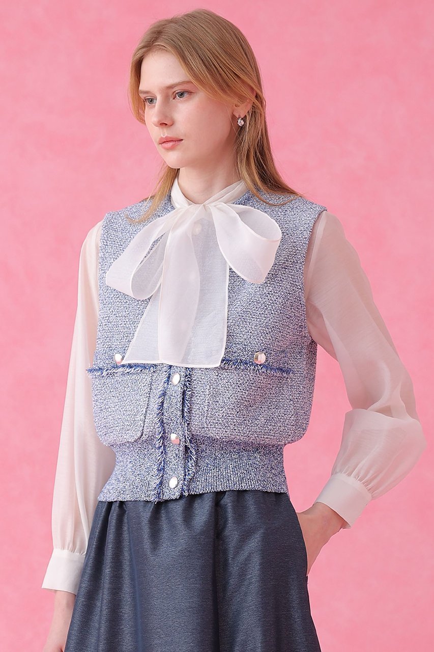 【アナイ/ANAYI】のミックスツイードジレ 人気、トレンドファッション・服の通販 founy(ファニー) ファッション Fashion レディースファッション Fashion for Women アウター Coat / Outerwear Collection レディースジャケット・軽アウター Jackets 2026年 2026 ジャケット Jacket, Outerwear ツイード Twill, Twill Weave フリンジ Fringe, Tassel ブルゾン Blouson, Bomber Jacket ベスト Vest, Waistcoat ポケット Pocket, Pocket Detail ミックス Mix, Mixed Style ワイド Wide, Wide Fit 夏 Summer 春 Spring S/S・春夏 SS, Spring/Summer, Warm Season other-7|ID: prp329100004847137 ipo3291000000036142919