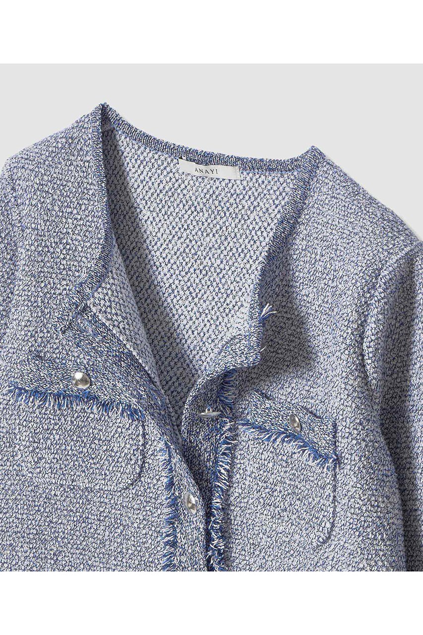 【アナイ/ANAYI】のミックスツイード ジャケットカーディガン 人気、トレンドファッション・服の通販 founy(ファニー) ファッション Fashion レディースファッション Fashion for Women アウター Coat / Outerwear Collection 2026年 2026 カーディガン Cardigan, Knitwear ジャケット Jacket, Outerwear ツイード Twill, Twill Weave フリンジ Fringe, Tassel ポケット Pocket, Pocket Detail ミックス Mix, Mixed Style エレガント 上品 Elegant 夏 Summer 春 Spring S/S・春夏 SS, Spring/Summer, Warm Season other-3|ID: prp329100004847138 ipo3291000000035398371