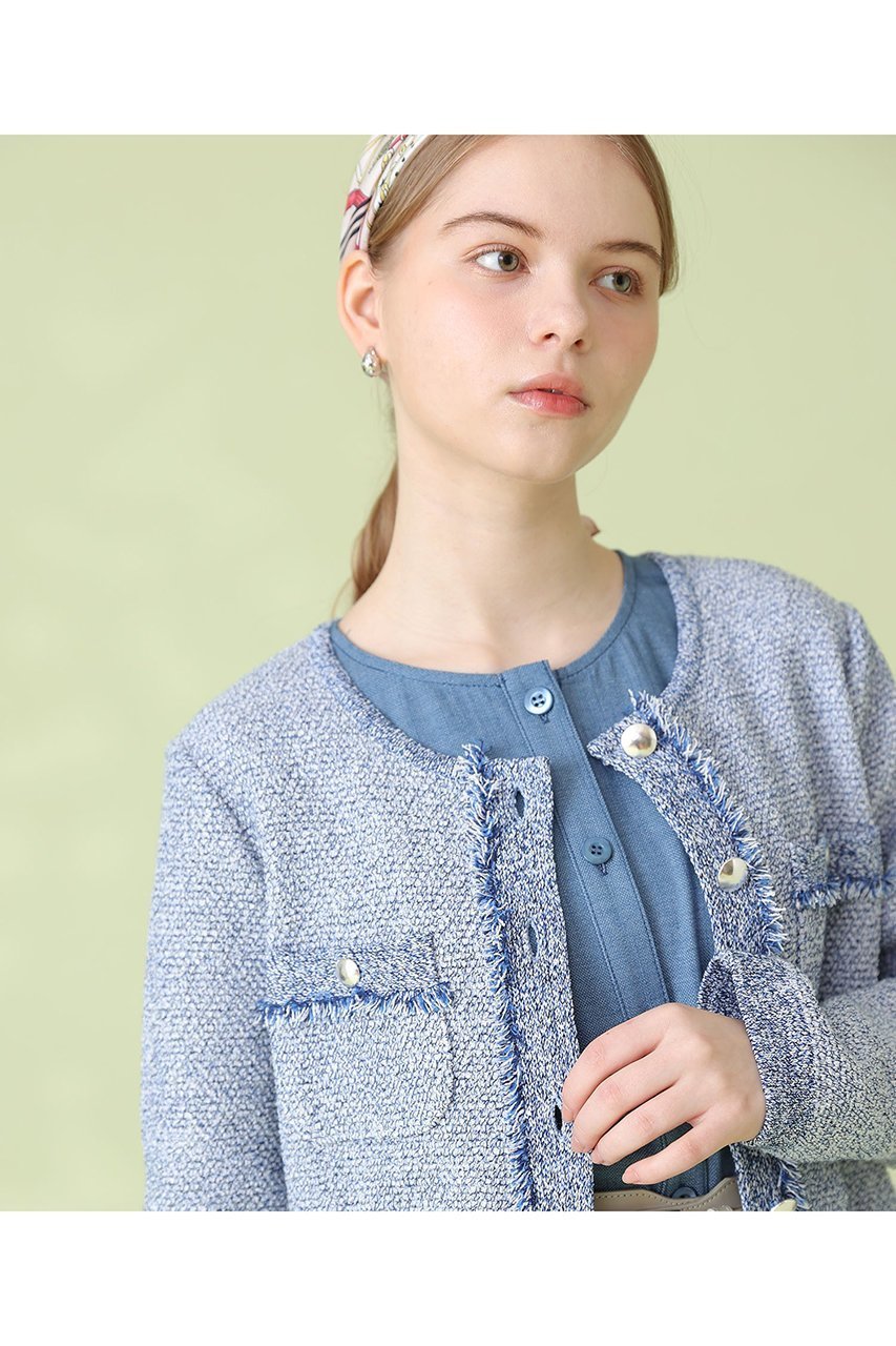 【アナイ/ANAYI】のミックスツイード ジャケットカーディガン 人気、トレンドファッション・服の通販 founy(ファニー) ファッション Fashion レディースファッション Fashion for Women アウター Coat / Outerwear Collection 2026年 2026 カーディガン Cardigan, Knitwear ジャケット Jacket, Outerwear ツイード Twill, Twill Weave フリンジ Fringe, Tassel ポケット Pocket, Pocket Detail ミックス Mix, Mixed Style エレガント 上品 Elegant 夏 Summer 春 Spring S/S・春夏 SS, Spring/Summer, Warm Season other-6|ID: prp329100004847138 ipo3291000000035398374