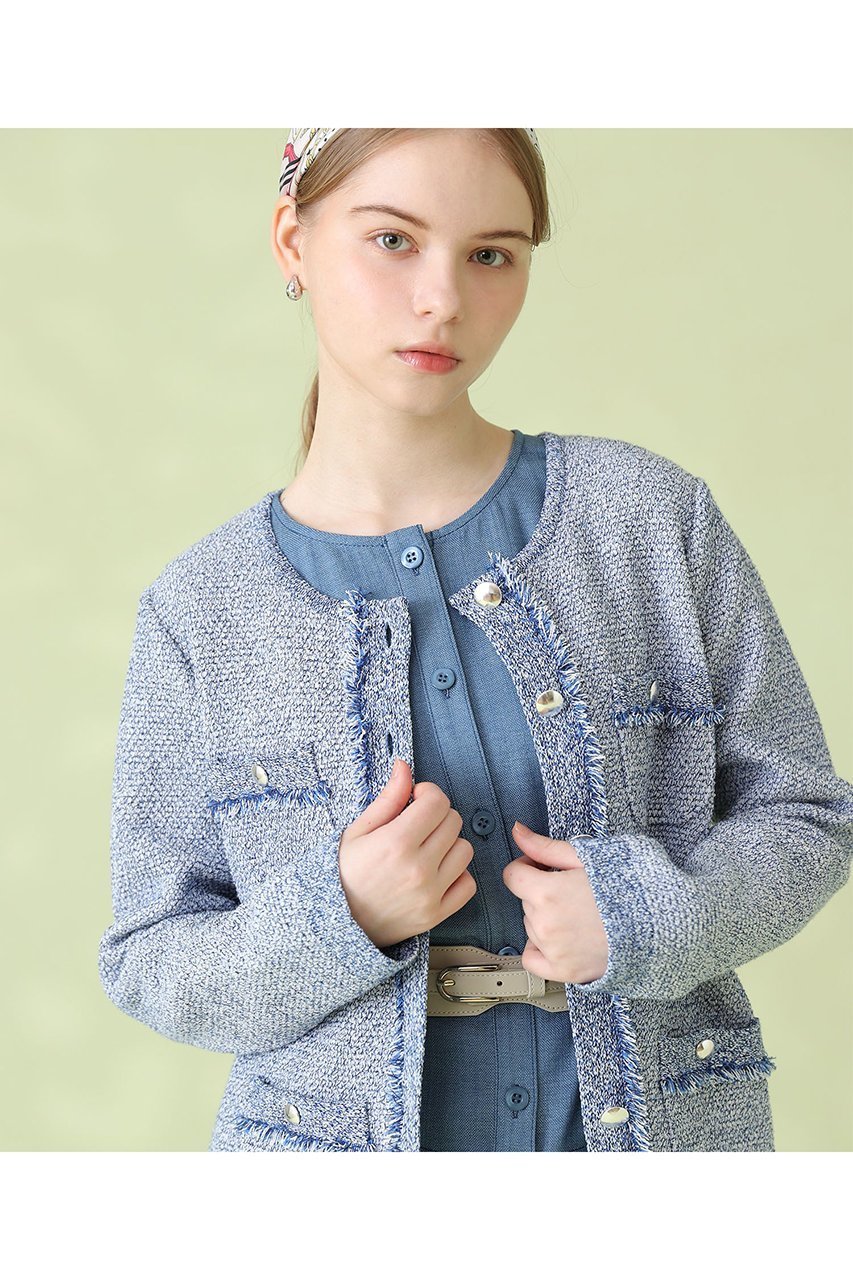 【アナイ/ANAYI】のミックスツイード ジャケットカーディガン 人気、トレンドファッション・服の通販 founy(ファニー) ファッション Fashion レディースファッション Fashion for Women アウター Coat / Outerwear Collection 2026年 2026 カーディガン Cardigan, Knitwear ジャケット Jacket, Outerwear ツイード Twill, Twill Weave フリンジ Fringe, Tassel ポケット Pocket, Pocket Detail ミックス Mix, Mixed Style エレガント 上品 Elegant 夏 Summer 春 Spring S/S・春夏 SS, Spring/Summer, Warm Season other-7|ID: prp329100004847138 ipo3291000000035398375