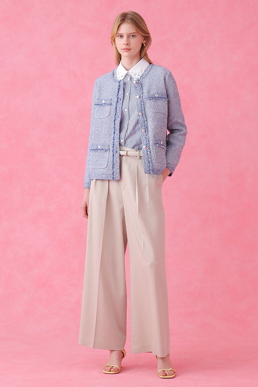 【アナイ/ANAYI】のミックスツイード ジャケットカーディガン 人気、トレンドファッション・服の通販 founy(ファニー) ファッション Fashion レディースファッション Fashion for Women アウター Coat / Outerwear Collection 2026年 2026 カーディガン Cardigan, Knitwear ジャケット Jacket, Outerwear ツイード Twill, Twill Weave フリンジ Fringe, Tassel ポケット Pocket, Pocket Detail ミックス Mix, Mixed Style エレガント 上品 Elegant 夏 Summer 春 Spring S/S・春夏 SS, Spring/Summer, Warm Season other-8|ID: prp329100004847138 ipo3291000000035398376