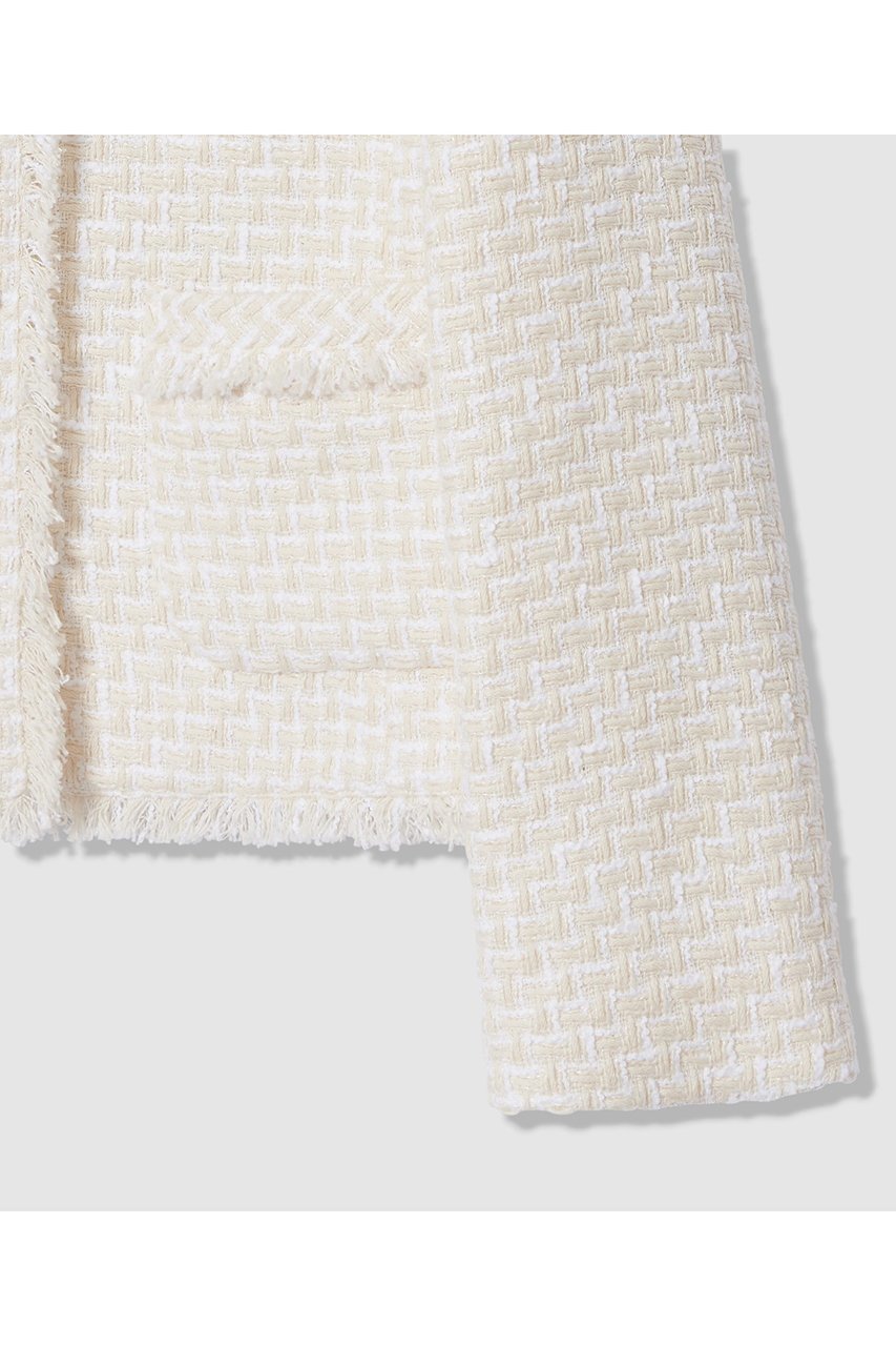 【アナイ/ANAYI】の【セットアップ対象商品】ソフトベージュツイードクルー ジャケット 人気、トレンドファッション・服の通販 founy(ファニー) 　ファッション　Fashion　レディースファッション　Fashion for Women　アウター　Coat / Outerwear Collection　レディースジャケット・軽アウター　Jackets　2026年　2026　おすすめ　Recommended / Our Picks　キュロット　Culottes, Wide Shorts　ジャケット　Jacket, Outerwear　セットアップ　Set-Up, Coordinated Outfit　ツイード　Twill, Twill Weave　パール　Pearl, Pearl Accent　フランス　France, French　フリンジ　Fringe, Tassel　夏　Summer　春　Spring　S/S・春夏　SS, Spring/Summer, Warm Season　other-5|ID: prp329100004847139 ipo3291000000035398382