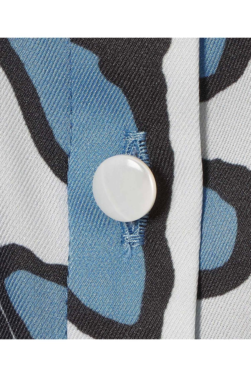 【アナイ/ANAYI】の【セットアップ対象商品】パールドットプリントノースリーブブラウス 人気、トレンドファッション・服の通販 founy(ファニー) 　ファッション　Fashion　レディースファッション　Fashion for Women　トップス・カットソー　Cut & Sew Tops　キャミソール&ノースリーブ　Camisoles & Sleeveless Tops　シャツ・ブラウス・オフィスカジュアル　Elegant Blouses & Button-Ups　2026年　2026　おすすめ　Recommended / Our Picks　イタリア　Italy　スリット　Slit, Slit Detail　セットアップ　Set-Up, Coordinated Outfit　ドロップ　Drop Shoulder, Dropped Style　ノースリーブ　Sleeveless, No-Sleeve　パール　Pearl, Pearl Accent　フロント　Front, Front Design　エレガント 上品　Elegant　夏　Summer　春　Spring　S/S・春夏　SS, Spring/Summer, Warm Season　other-6|ID: prp329100004847141 ipo3291000000035398402