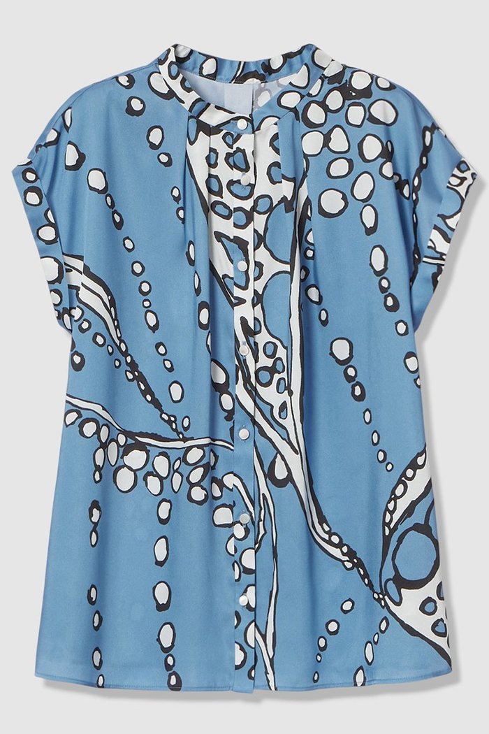 【アナイ/ANAYI】の【セットアップ対象商品】パールドットプリントノースリーブブラウス インテリア・キッズ・メンズ・レディースファッション・服の通販 founy(ファニー) https://founy.com/ ファッション Fashion レディースファッション Fashion for Women トップス・カットソー Cut & Sew Tops キャミソール&ノースリーブ Camisoles & Sleeveless Tops シャツ・ブラウス・オフィスカジュアル Elegant Blouses & Button-Ups 2026年 2026 おすすめ Recommended / Our Picks イタリア Italy スリット Slit, Slit Detail セットアップ Set-Up, Coordinated Outfit ドロップ Drop Shoulder, Dropped Style ノースリーブ Sleeveless, No-Sleeve パール Pearl, Pearl Accent フロント Front, Front Design エレガント 上品 Elegant 再入荷 Restock / Back in Stock 夏 Summer 春 Spring S/S・春夏 SS, Spring/Summer, Warm Season |ID: prp329100004847141 ipo3291000000036142940