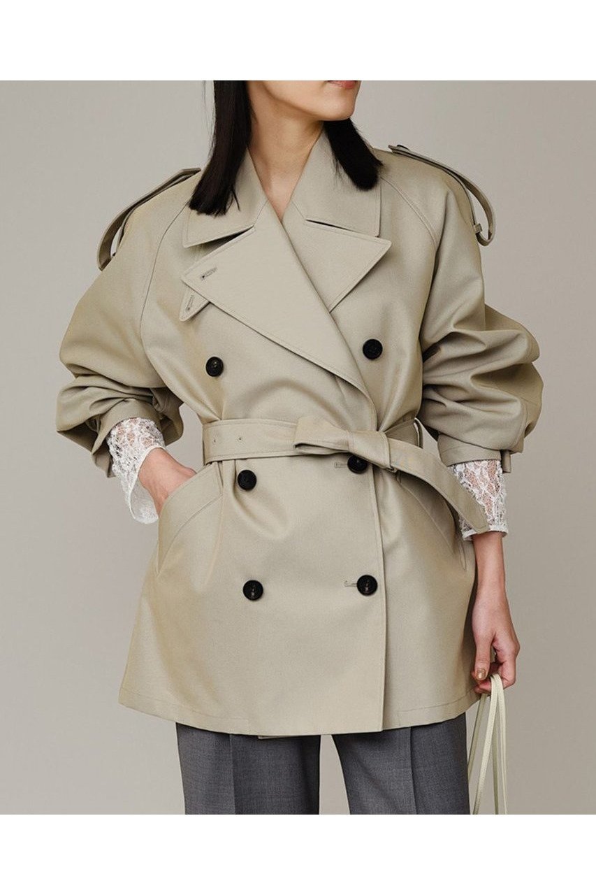 【カオス/Chaos】のルートントレンチコート 人気、トレンドファッション・服の通販 founy(ファニー) 　ファッション　Fashion　レディースファッション　Fashion for Women　アウター　Coat / Outerwear Collection　コート・ロングコート・ピーコート　Long Coats, Peacoats & More　トレンチコート / 春秋の定番アウター　Trench Coats　アクリル　Acrylic Material　春　Spring　コンパクト　Compact, Small Size　コーティング　Coating, Coated Finish　シャンブレー　Chambray, Denim-Like Fabric　ショート　Short, Short Length　ツイル　Twist, Twisted Detail　トレンチ　Trench, Trench Coat　フィット　Fit, Slim Fit　防寒　Cold Protection, Winter-Ready　ロング　Long, Long-Length　S/S・春夏　SS, Spring/Summer, Warm Season　夏　Summer　2026年　2026　 other-1|ID: prp329100004847143 ipo3291000000035852298