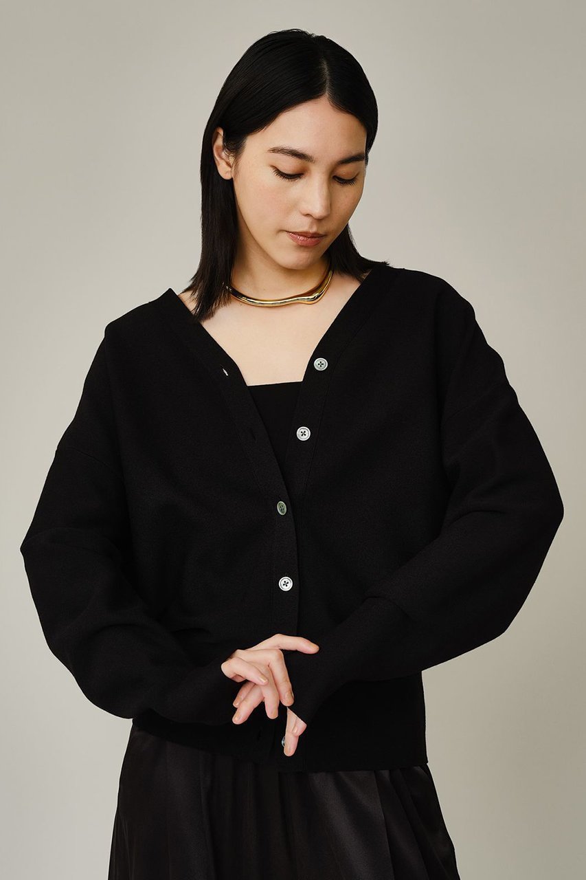 【カオス/Chaos】のエピスリードカーディガン インテリア・キッズ・メンズ・レディースファッション・服の通販 founy(ファニー) 　ファッション　Fashion　レディースファッション　Fashion for Women　トップス・カットソー　Cut & Sew Tops　ニット　Knit Tops & Sweaters　カーディガン・羽織り　Layered Style Cardigans　春　Spring　カーディガン　Cardigan, Knitwear　ツイスト　Tweed, Tweed Fabric　パターン　Pattern, Design Print　フォルム　Silhouette, Form　S/S・春夏　SS, Spring/Summer, Warm Season　夏　Summer　2026年　2026　ノワール|ID: prp329100004847145 ipo3291000000035398433