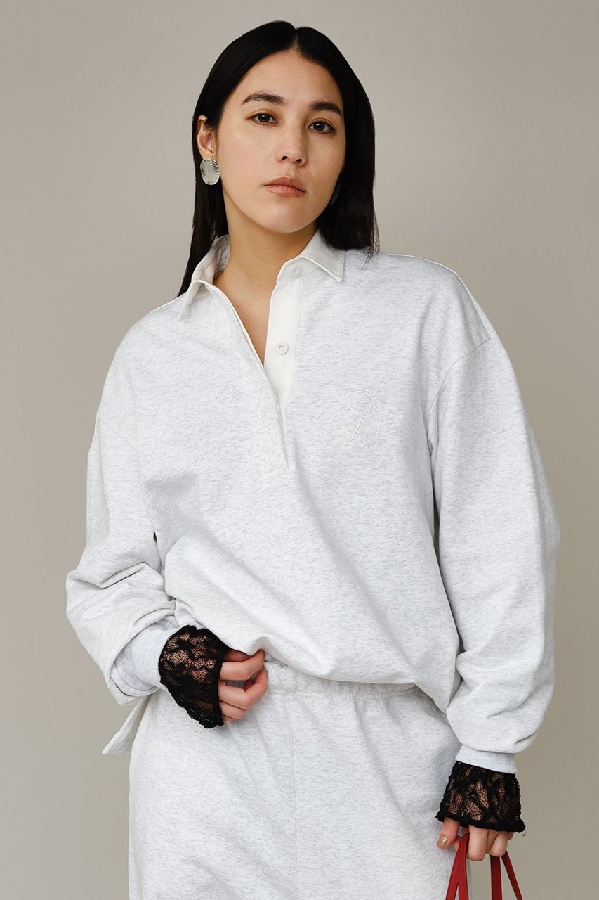 【カオス/Chaos】の【WHY NOT NOW】クラヴスキッパープルオーバー 人気、トレンドファッション・服の通販 founy(ファニー) 　ファッション　Fashion　レディースファッション　Fashion for Women　トップス・カットソー　Cut & Sew Tops　シャツ・ブラウス・オフィスカジュアル　Elegant Blouses & Button-Ups　ロングTシャツ・Tシャツ　Longline T-Shirts & Tees　カジュアルプルオーバー・ニットトップス　Pullovers & Knit Tops / Casual Pullovers　カットソー・ベーシックTシャツ　Cut-and-Sewn Tops / Stretch Tees & Basics　春　Spring　スキッパー　Skipper, Open Collar　スリーブ　Sleeve, Long Sleeve / Short Sleeve　フォルム　Silhouette, Form　モダン　Modern, Contemporary　ループ　Loop, Loop Knit　ロング　Long, Long-Length　S/S・春夏　SS, Spring/Summer, Warm Season　夏　Summer　2026年　2026　other-6|ID: prp329100004847147 ipo3291000000035398457