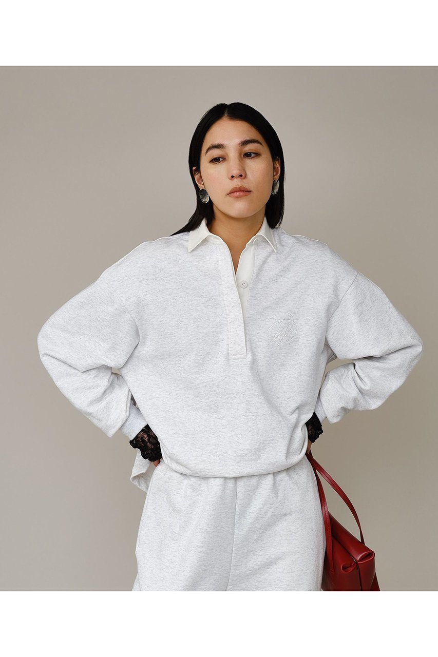 【カオス/Chaos】の【WHY NOT NOW】クラヴスキッパープルオーバー 人気、トレンドファッション・服の通販 founy(ファニー) 　ファッション　Fashion　レディースファッション　Fashion for Women　トップス・カットソー　Cut & Sew Tops　シャツ・ブラウス・オフィスカジュアル　Elegant Blouses & Button-Ups　ロングTシャツ・Tシャツ　Longline T-Shirts & Tees　カジュアルプルオーバー・ニットトップス　Pullovers & Knit Tops / Casual Pullovers　カットソー・ベーシックTシャツ　Cut-and-Sewn Tops / Stretch Tees & Basics　春　Spring　スキッパー　Skipper, Open Collar　スリーブ　Sleeve, Long Sleeve / Short Sleeve　フォルム　Silhouette, Form　モダン　Modern, Contemporary　ループ　Loop, Loop Knit　ロング　Long, Long-Length　S/S・春夏　SS, Spring/Summer, Warm Season　夏　Summer　2026年　2026　 other-1|ID: prp329100004847147 ipo3291000000035852370