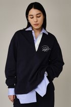 【カオス/Chaos】の【WHY NOT NOW】クラヴスキッパープルオーバー 人気、トレンドファッション・服の通販 founy(ファニー) ファッション Fashion レディースファッション Fashion for Women トップス・カットソー Cut & Sew Tops シャツ・ブラウス・オフィスカジュアル Elegant Blouses & Button-Ups ロングTシャツ・Tシャツ Longline T-Shirts & Tees カジュアルプルオーバー・ニットトップス Pullovers & Knit Tops / Casual Pullovers カットソー・ベーシックTシャツ Cut-and-Sewn Tops / Stretch Tees & Basics 春 Spring スキッパー Skipper, Open Collar スリーブ Sleeve, Long Sleeve / Short Sleeve フォルム Silhouette, Form モダン Modern, Contemporary ループ Loop, Loop Knit ロング Long, Long-Length S/S・春夏 SS, Spring/Summer, Warm Season 夏 Summer 2026年 2026 thumbnail ネイビー|ID: prp329100004847147 ipo3291000000035852373