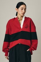 【カオス/Chaos】の【WHY NOT NOW】クラヴスキッパープルオーバー 人気、トレンドファッション・服の通販 founy(ファニー) ファッション Fashion レディースファッション Fashion for Women トップス・カットソー Cut & Sew Tops シャツ・ブラウス・オフィスカジュアル Elegant Blouses & Button-Ups ロングTシャツ・Tシャツ Longline T-Shirts & Tees カジュアルプルオーバー・ニットトップス Pullovers & Knit Tops / Casual Pullovers カットソー・ベーシックTシャツ Cut-and-Sewn Tops / Stretch Tees & Basics 春 Spring スキッパー Skipper, Open Collar スリーブ Sleeve, Long Sleeve / Short Sleeve フォルム Silhouette, Form モダン Modern, Contemporary ループ Loop, Loop Knit ロング Long, Long-Length S/S・春夏 SS, Spring/Summer, Warm Season 夏 Summer 2026年 2026 thumbnail レッド|ID: prp329100004847147 ipo3291000000035852375