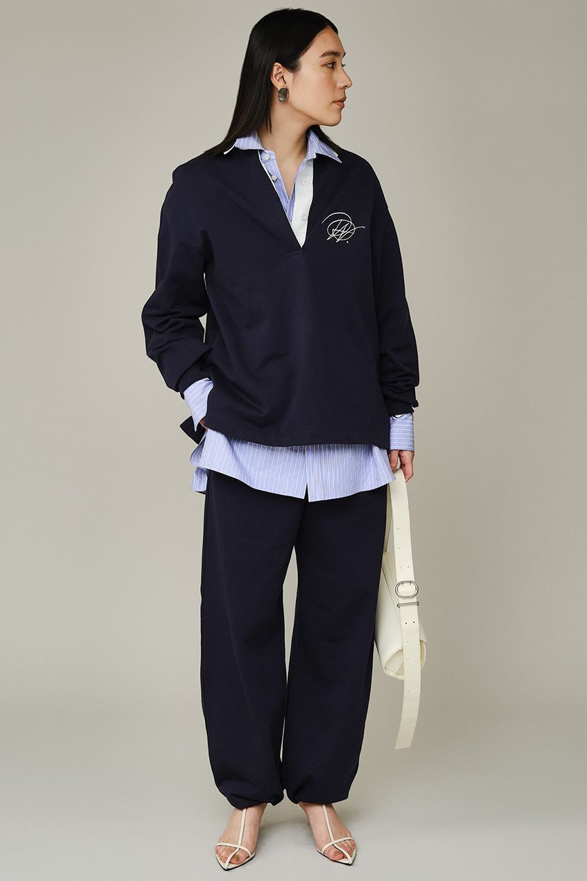 【カオス/Chaos】の【WHY NOT NOW】クラヴスキッパープルオーバー 人気、トレンドファッション・服の通販 founy(ファニー) 　ファッション　Fashion　レディースファッション　Fashion for Women　トップス・カットソー　Cut & Sew Tops　シャツ・ブラウス・オフィスカジュアル　Elegant Blouses & Button-Ups　ロングTシャツ・Tシャツ　Longline T-Shirts & Tees　カジュアルプルオーバー・ニットトップス　Pullovers & Knit Tops / Casual Pullovers　カットソー・ベーシックTシャツ　Cut-and-Sewn Tops / Stretch Tees & Basics　春　Spring　スキッパー　Skipper, Open Collar　スリーブ　Sleeve, Long Sleeve / Short Sleeve　フォルム　Silhouette, Form　モダン　Modern, Contemporary　ループ　Loop, Loop Knit　ロング　Long, Long-Length　S/S・春夏　SS, Spring/Summer, Warm Season　夏　Summer　2026年　2026　other-3|ID: prp329100004847147 ipo3291000000035852378