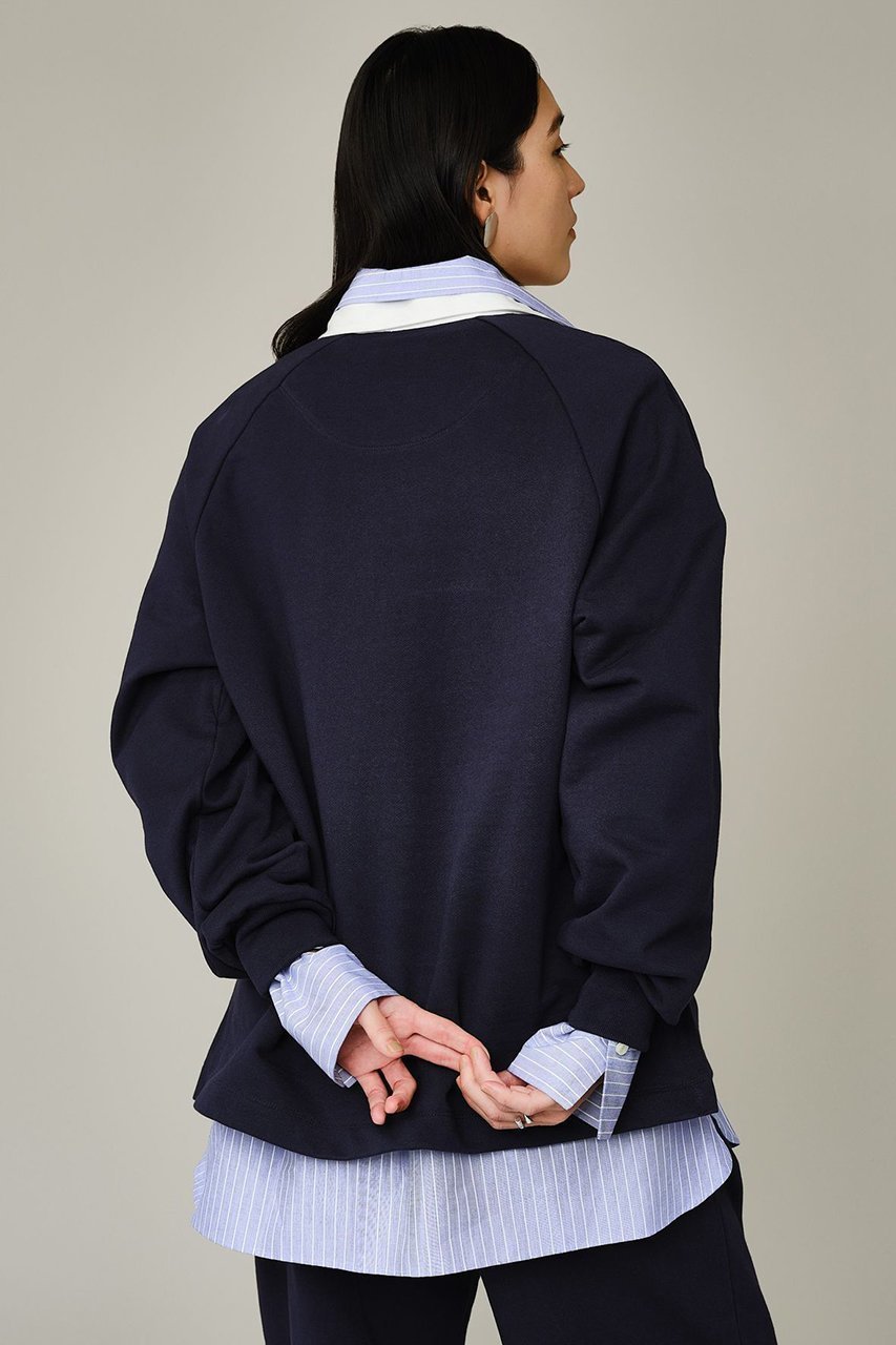 【カオス/Chaos】の【WHY NOT NOW】クラヴスキッパープルオーバー 人気、トレンドファッション・服の通販 founy(ファニー) 　ファッション　Fashion　レディースファッション　Fashion for Women　トップス・カットソー　Cut & Sew Tops　シャツ・ブラウス・オフィスカジュアル　Elegant Blouses & Button-Ups　ロングTシャツ・Tシャツ　Longline T-Shirts & Tees　カジュアルプルオーバー・ニットトップス　Pullovers & Knit Tops / Casual Pullovers　カットソー・ベーシックTシャツ　Cut-and-Sewn Tops / Stretch Tees & Basics　春　Spring　スキッパー　Skipper, Open Collar　スリーブ　Sleeve, Long Sleeve / Short Sleeve　フォルム　Silhouette, Form　モダン　Modern, Contemporary　ループ　Loop, Loop Knit　ロング　Long, Long-Length　S/S・春夏　SS, Spring/Summer, Warm Season　夏　Summer　2026年　2026　other-8|ID: prp329100004847147 ipo3291000000035852392