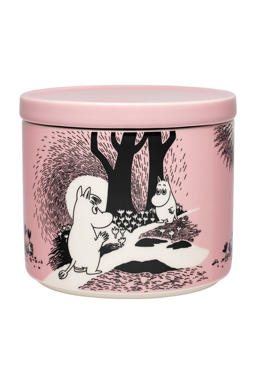 【ムーミン バイ アラビア/MOOMIN by ARABIA / GOODS】のムーミン クラシック 蓋付ジャー 0.7L Love 30周年 人気、トレンドファッション・服の通販 founy(ファニー) 　クラシック　Classic, Timeless Style　コレクション　Collection, Seasonal Line　スペシャル　Special, Limited Edition　テーブル　Table, Dining Table　other-2|ID: prp329100004847150 ipo3291000000035852756