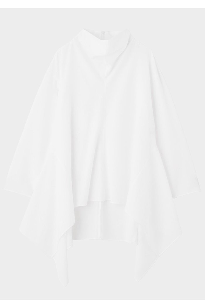 【ル フィル/LE PHIL】のクールドットサイドヘムブラウス インテリア・キッズ・メンズ・レディースファッション・服の通販 founy(ファニー) https://founy.com/ ファッション Fashion レディースファッション Fashion for Women トップス・カットソー Cut & Sew Tops シャツ・ブラウス・オフィスカジュアル Elegant Blouses & Button-Ups ストレッチ Stretch, Stretchy Fabric スポーティ Sporty, Casual Athletic スリーブ Sleeve, Long Sleeve / Short Sleeve ビッグ Big, Oversized リップ Lip, Lip Motif ロング Long, Long-Length 旅行 Travel |ID: prp329100004847236 ipo3291000000035922132