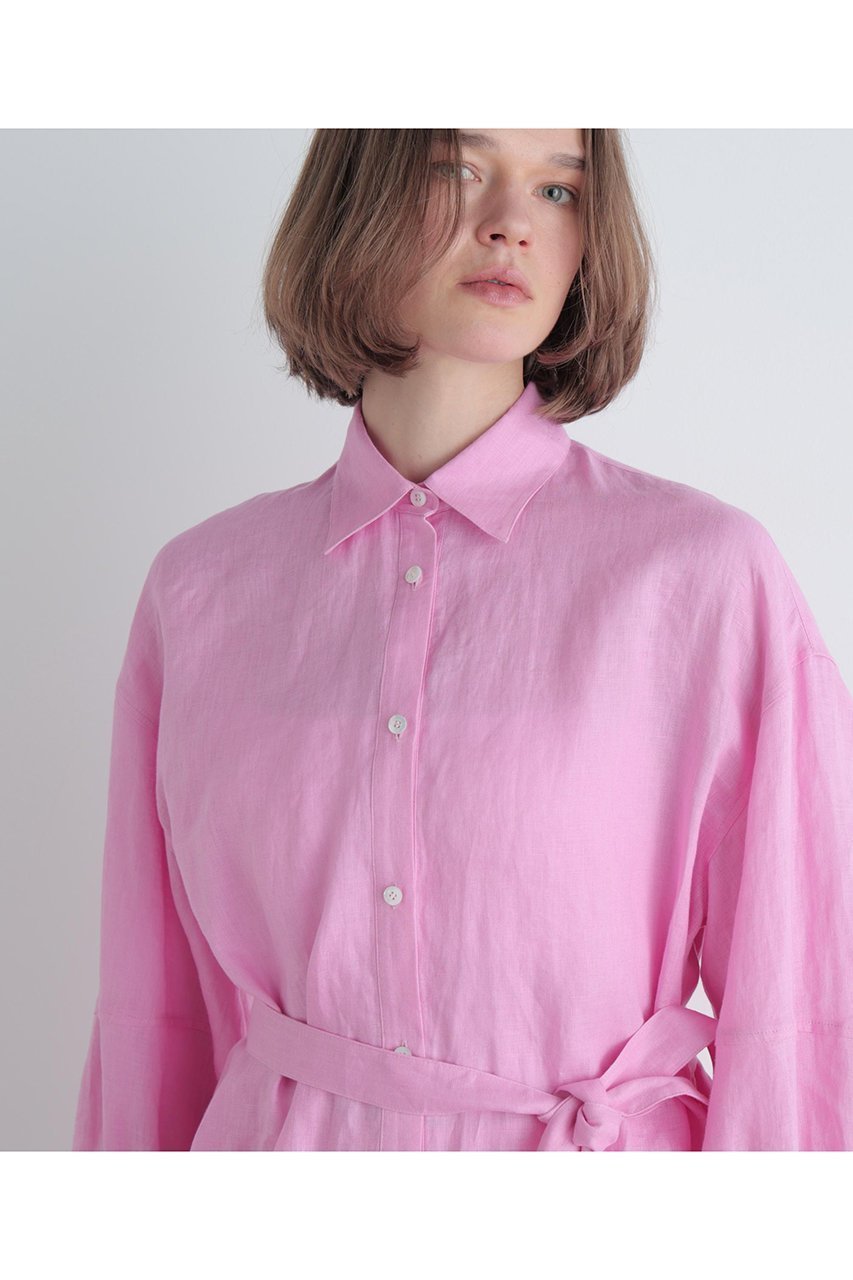 【ル フィル/LE PHIL】のリネンブラウス 人気、トレンドファッション・服の通販 founy(ファニー) 　ファッション　Fashion　レディースファッション　Fashion for Women　トップス・カットソー　Cut & Sew Tops　シャツ・ブラウス・オフィスカジュアル　Elegant Blouses & Button-Ups　2026年　2026　オケージョン　Occasion Wear　カシュクール　Wrap Design　スタンダード　Standard, Basic　スリーブ　Sleeve, Long Sleeve / Short Sleeve　フェミニン　Feminine, Girly　リネン　Linen, Linen Fabric　レギュラー　Regular, Standard Fit　ロング　Long, Long-Length　夏　Summer　春　Spring　S/S・春夏　SS, Spring/Summer, Warm Season　other-6|ID: prp329100004847238 ipo3291000000035852851