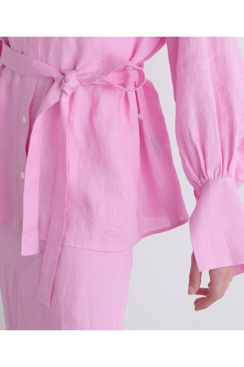 【ル フィル/LE PHIL】のリネンブラウス 人気、トレンドファッション・服の通販 founy(ファニー) 　ファッション　Fashion　レディースファッション　Fashion for Women　トップス・カットソー　Cut & Sew Tops　シャツ・ブラウス・オフィスカジュアル　Elegant Blouses & Button-Ups　2026年　2026　オケージョン　Occasion Wear　カシュクール　Wrap Design　スタンダード　Standard, Basic　スリーブ　Sleeve, Long Sleeve / Short Sleeve　フェミニン　Feminine, Girly　リネン　Linen, Linen Fabric　レギュラー　Regular, Standard Fit　ロング　Long, Long-Length　夏　Summer　春　Spring　S/S・春夏　SS, Spring/Summer, Warm Season　other-8|ID: prp329100004847238 ipo3291000000035852853