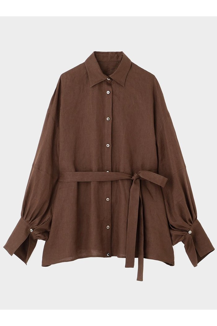 【ル フィル/LE PHIL】のリネンブラウス インテリア・キッズ・メンズ・レディースファッション・服の通販 founy(ファニー) https://founy.com/ ファッション Fashion レディースファッション Fashion for Women トップス・カットソー Cut & Sew Tops シャツ・ブラウス・オフィスカジュアル Elegant Blouses & Button-Ups オケージョン Occasion Wear カシュクール Wrap Design スタンダード Standard, Basic スリーブ Sleeve, Long Sleeve / Short Sleeve フェミニン Feminine, Girly リネン Linen, Linen Fabric レギュラー Regular, Standard Fit ロング Long, Long-Length 春 Spring |ID: prp329100004847238 ipo3291000000036209336