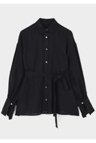 【ル フィル/LE PHIL】のリネンブラウス ブラック|ID: prp329100004847238 ipo3291000000036370567