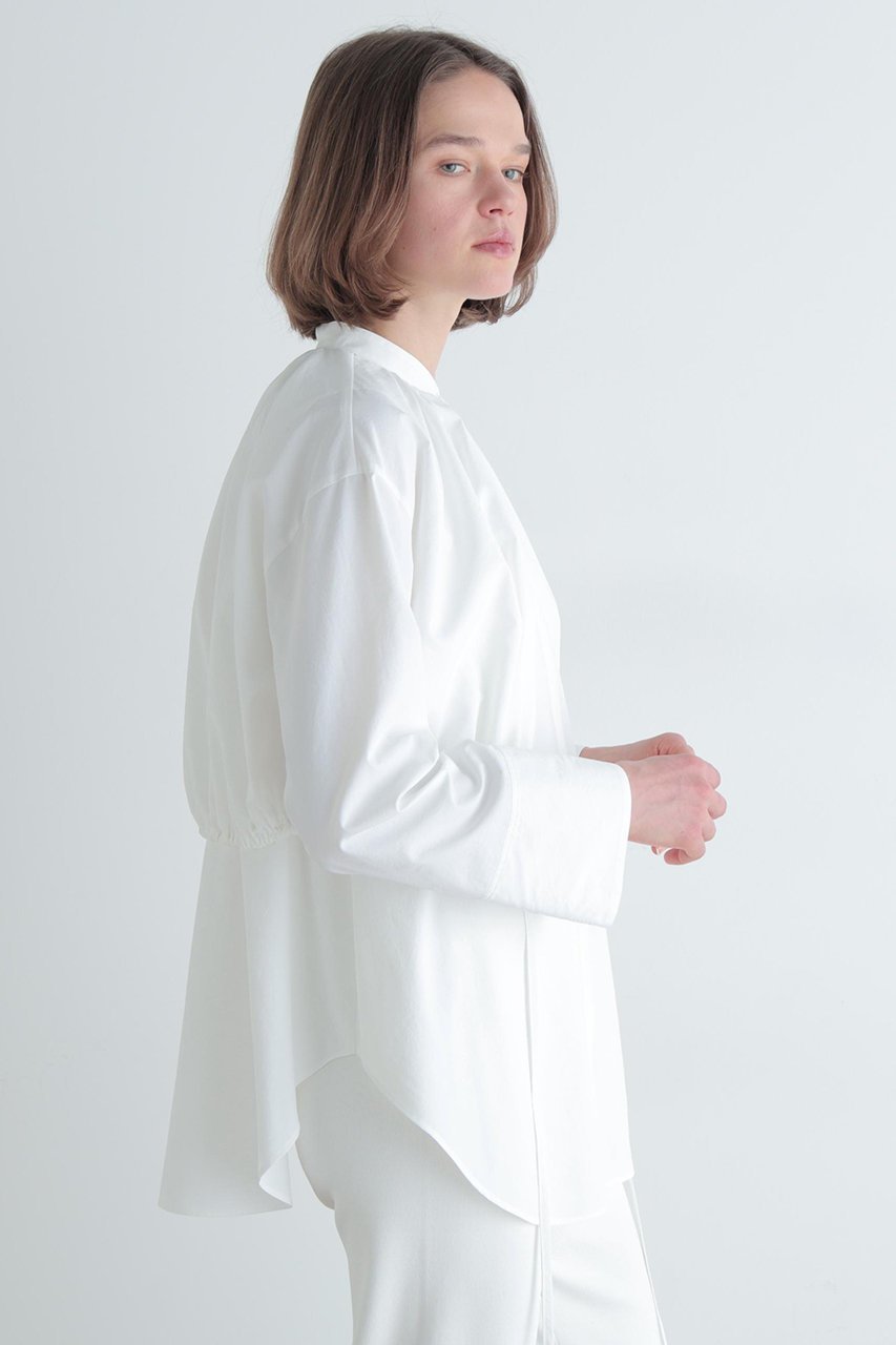 【ル フィル/LE PHIL】のケープカフスブラウス 人気、トレンドファッション・服の通販 founy(ファニー) 　ファッション　Fashion　レディースファッション　Fashion for Women　トップス・カットソー　Cut & Sew Tops　シャツ・ブラウス・オフィスカジュアル　Elegant Blouses & Button-Ups　2026年　2026　おすすめ　Recommended / Our Picks　ギャザー　Gathered, Ruffled　ショート　Short, Short Length　スリーブ　Sleeve, Long Sleeve / Short Sleeve　タイプライター　Typewriter Fabric, Crisp Cotton　ドローコード　Drawcord, Drawstring Cord　ビッグ　Big, Oversized　ロング　Long, Long-Length　ワイド　Wide, Wide Fit　夏　Summer　春　Spring　S/S・春夏　SS, Spring/Summer, Warm Season　other-4|ID: prp329100004847244 ipo3291000000035404066