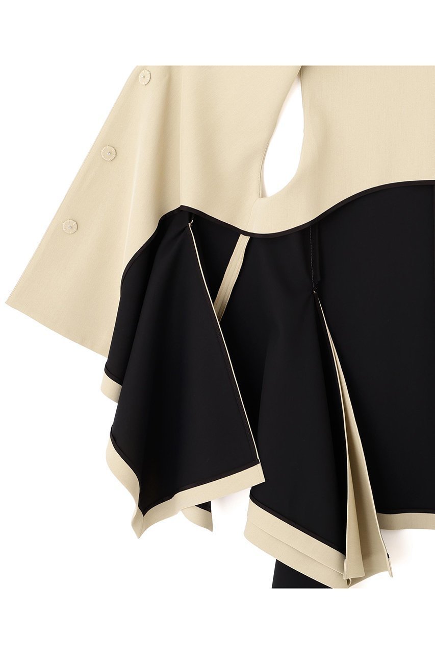 【ル フィル/LE PHIL】のドライツイルランダムヘムジレ 人気、トレンドファッション・服の通販 founy(ファニー) 　ファッション　Fashion　レディースファッション　Fashion for Women　アウター　Coat / Outerwear Collection　レディースジャケット・軽アウター　Jackets　ジャケット　Jacket, Outerwear　スタンダード　Standard, Basic　ストレッチ　Stretch, Stretchy Fabric　パターン　Pattern, Design Print　フェミニン　Feminine, Girly　other-8|ID: prp329100004847247 ipo3291000000035853530