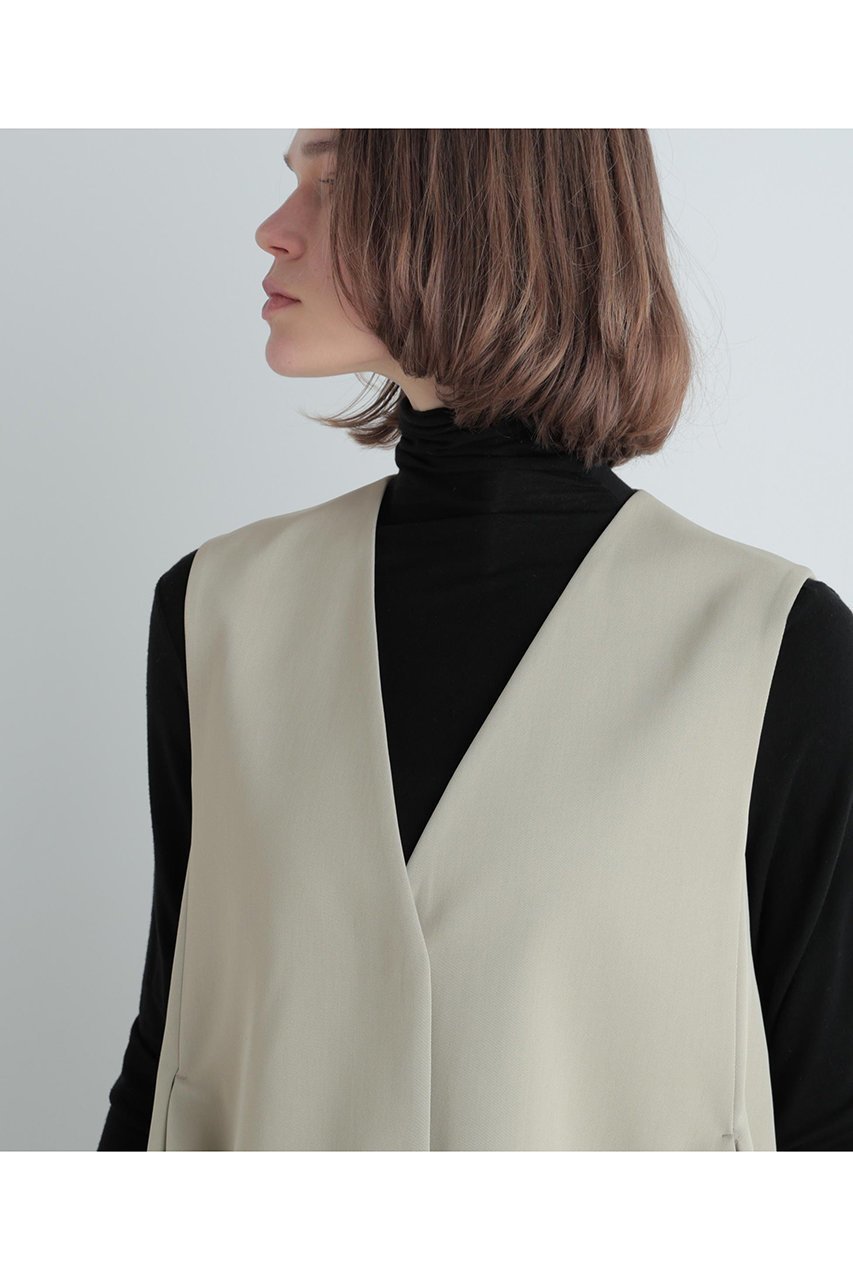 【ル フィル/LE PHIL】のドライツイルランダムヘムジレ 人気、トレンドファッション・服の通販 founy(ファニー) 　ファッション　Fashion　レディースファッション　Fashion for Women　アウター　Coat / Outerwear Collection　レディースジャケット・軽アウター　Jackets　ジャケット　Jacket, Outerwear　スタンダード　Standard, Basic　ストレッチ　Stretch, Stretchy Fabric　パターン　Pattern, Design Print　フェミニン　Feminine, Girly　other-6|ID: prp329100004847247 ipo3291000000036837735