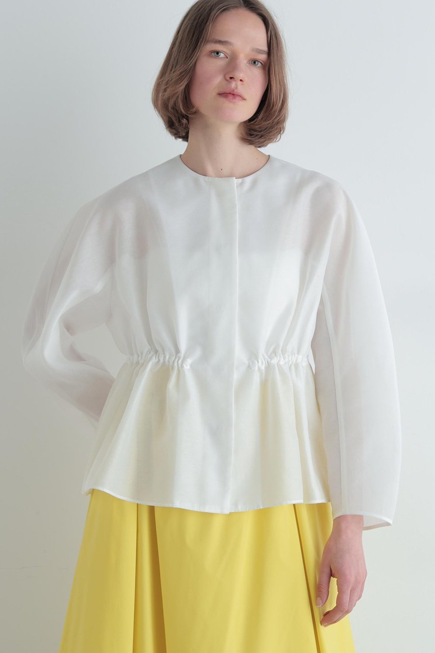 【ル フィル/LE PHIL】のシアー袖ボリュームジャケット 人気、トレンドファッション・服の通販 founy(ファニー) ファッション Fashion レディースファッション Fashion for Women アウター Coat / Outerwear Collection レディースジャケット・軽アウター Jackets 2026年 2026 おすすめ Recommended / Our Picks シアー Sheer, See-Through ジャケット Jacket, Outerwear スタンダード Standard, Basic スリーブ Sleeve, Long Sleeve / Short Sleeve ドローコード Drawcord, Drawstring Cord パターン Pattern, Design Print フェミニン Feminine, Girly フォルム Silhouette, Form ロング Long, Long-Length 夏 Summer 春 Spring S/S・春夏 SS, Spring/Summer, Warm Season other-2|ID: prp329100004847249 ipo3291000000035404110