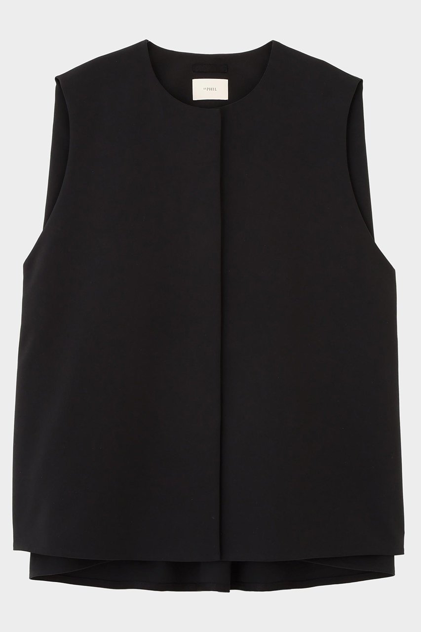 【ル フィル/LE PHIL】のコンパクトダブルクロスジレ 人気、トレンドファッション・服の通販 founy(ファニー) 　ファッション　Fashion　レディースファッション　Fashion for Women　アウター　Coat / Outerwear Collection　レディースジャケット・軽アウター　Jackets　2026年　2026　ジャケット　Jacket, Outerwear　スタンダード　Standard, Basic　ダブル　Double, Double-Breasted　バランス　Balance, Style Balance　フォルム　Silhouette, Form　フロント　Front, Front Design　ベスト　Vest, Waistcoat　夏　Summer　春　Spring　S/S・春夏　SS, Spring/Summer, Warm Season　 other-1|ID: prp329100004847253 ipo3291000000035404131