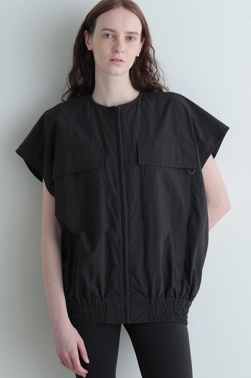 【ル フィル/LE PHIL】の《LE PHIL SPORTS》ライトシェルタフタノースリーブジャケット 人気、トレンドファッション・服の通販 founy(ファニー) 　ファッション　Fashion　レディースファッション　Fashion for Women　アウター　Coat / Outerwear Collection　レディースジャケット・軽アウター　Jackets　2026年　2026　ジャケット　Jacket, Outerwear　スタンダード　Standard, Basic　スリーブ　Sleeve, Long Sleeve / Short Sleeve　テーパード　Tapered, Tapered Pants　フレンチ　French, French Style　ポケット　Pocket, Pocket Detail　レギンス　Leggings, Stretch Pants　夏　Summer　春　Spring　S/S・春夏　SS, Spring/Summer, Warm Season　other-2|ID: prp329100004847254 ipo3291000000035404147