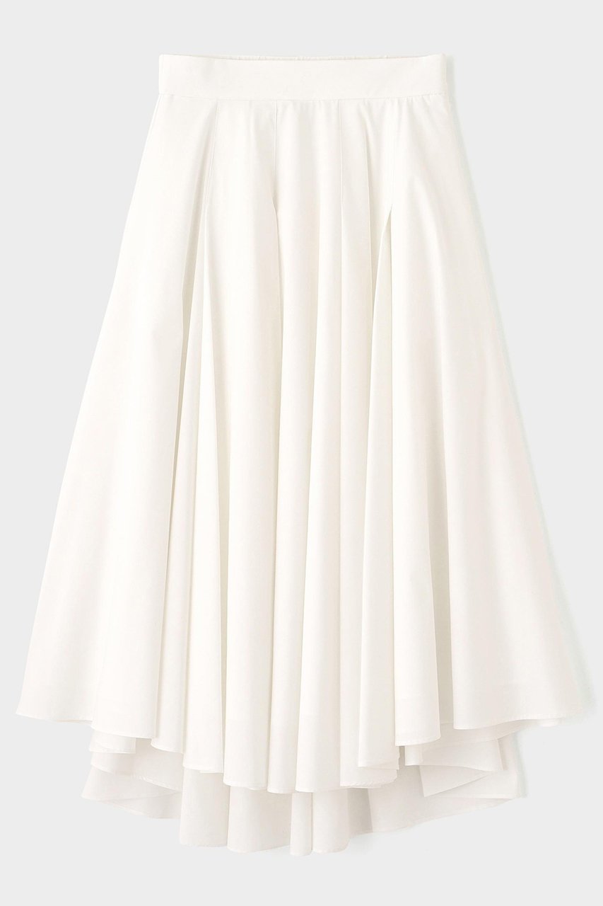 【ル フィル/LE PHIL】のSOLOTEXブロードタックスカート インテリア・キッズ・メンズ・レディースファッション・服の通販 founy(ファニー) 　ファッション　Fashion　レディースファッション　Fashion for Women　スカート　Skirts　ロングスカート　Long Skirts / Maxi & Midi Skirts　スタンダード　Standard, Basic　セットアップ　Set-Up, Coordinated Outfit　バランス　Balance, Style Balance　フィット　Fit, Slim Fit　フレア　Flare, Flared　ブロード　Broadcloth, Fine Cotton　ロング　Long, Long-Length　ホワイト|ID: prp329100004847263 ipo3291000000035470890