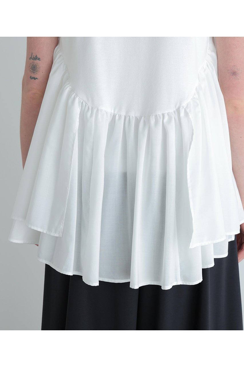 【ル フィル/LE PHIL】のコンビジャージープルオーバー 人気、トレンドファッション・服の通販 founy(ファニー) 　ファッション　Fashion　レディースファッション　Fashion for Women　トップス・カットソー　Cut & Sew Tops　シャツ・ブラウス・オフィスカジュアル　Elegant Blouses & Button-Ups　ロングTシャツ・Tシャツ　Longline T-Shirts & Tees　カジュアルプルオーバー・ニットトップス　Pullovers & Knit Tops / Casual Pullovers　カットソー・ベーシックTシャツ　Cut-and-Sewn Tops / Stretch Tees & Basics　2026年　2026　コンビ　Combo, Combination Style　ショート　Short, Short Length　シンプル　Simple, Minimal　スタンダード　Standard, Basic　スリーブ　Sleeve, Long Sleeve / Short Sleeve　ドレープ　Drape, Draping Fabric　フェミニン　Feminine, Girly　ヘムライン　Hemline, Bottom Cut　夏　Summer　春　Spring　S/S・春夏　SS, Spring/Summer, Warm Season　秋　Autumn　other-8|ID: prp329100004847267 ipo3291000000035404244