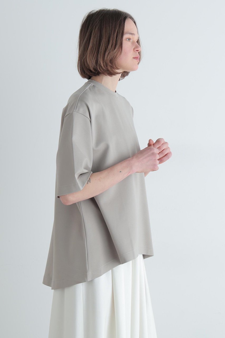 【ル フィル/LE PHIL】のハイネックBIG Tシャツ 人気、トレンドファッション・服の通販 founy(ファニー) 　ファッション　Fashion　レディースファッション　Fashion for Women　トップス・カットソー　Cut & Sew Tops　シャツ・ブラウス・オフィスカジュアル　Elegant Blouses & Button-Ups　ロングTシャツ・Tシャツ　Longline T-Shirts & Tees　カットソー・ベーシックTシャツ　Cut-and-Sewn Tops / Stretch Tees & Basics　2026年　2026　ショート　Short, Short Length　シンプル　Simple, Minimal　スリーブ　Sleeve, Long Sleeve / Short Sleeve　ハイネック　High Neck, Mock Neck　ビッグ　Big, Oversized　ボトム　Bottoms, Lower Wear　ワイド　Wide, Wide Fit　夏　Summer　春　Spring　S/S・春夏　SS, Spring/Summer, Warm Season　other-5|ID: prp329100004847268 ipo3291000000035404252