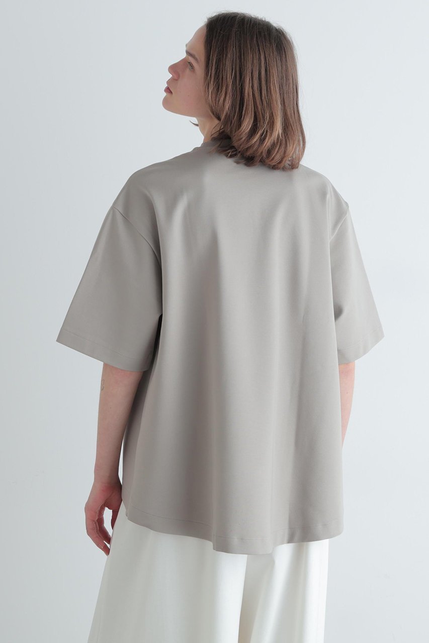 【ル フィル/LE PHIL】のハイネックBIG Tシャツ 人気、トレンドファッション・服の通販 founy(ファニー) 　ファッション　Fashion　レディースファッション　Fashion for Women　トップス・カットソー　Cut & Sew Tops　シャツ・ブラウス・オフィスカジュアル　Elegant Blouses & Button-Ups　ロングTシャツ・Tシャツ　Longline T-Shirts & Tees　カットソー・ベーシックTシャツ　Cut-and-Sewn Tops / Stretch Tees & Basics　2026年　2026　ショート　Short, Short Length　シンプル　Simple, Minimal　スリーブ　Sleeve, Long Sleeve / Short Sleeve　ハイネック　High Neck, Mock Neck　ビッグ　Big, Oversized　ボトム　Bottoms, Lower Wear　ワイド　Wide, Wide Fit　夏　Summer　春　Spring　S/S・春夏　SS, Spring/Summer, Warm Season　other-6|ID: prp329100004847268 ipo3291000000035404253