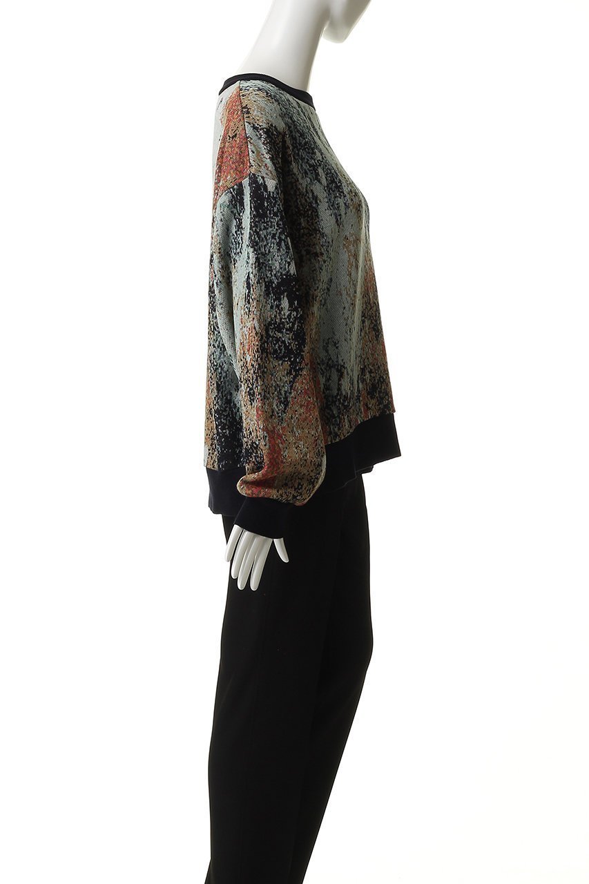 【メゾンスペシャル/MAISON SPECIAL】の【UNISEX】総柄JQDニット アブストラクトパターン 人気、トレンドファッション・服の通販 founy(ファニー) 　ファッション　Fashion　レディースファッション　Fashion for Women　トップス・カットソー　Cut & Sew Tops　ニット　Knit Tops & Sweaters　カジュアルプルオーバー・ニットトップス　Pullovers & Knit Tops / Casual Pullovers　2026年　2026　ユニセックス　Unisex, Genderless　パターン　Pattern, Design Print　モダン　Modern, Contemporary　再入荷　Restock / Back in Stock　夏　Summer　春　Spring　S/S・春夏　SS, Spring/Summer, Warm Season　other-3|ID: prp329100004847960 ipo3291000000035718573