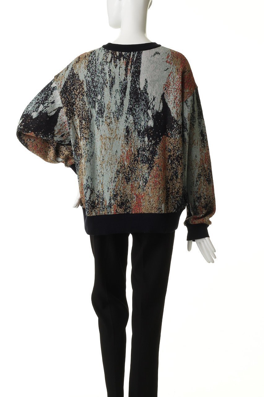 【メゾンスペシャル/MAISON SPECIAL】の【UNISEX】総柄JQDニット アブストラクトパターン 人気、トレンドファッション・服の通販 founy(ファニー) 　ファッション　Fashion　レディースファッション　Fashion for Women　トップス・カットソー　Cut & Sew Tops　ニット　Knit Tops & Sweaters　カジュアルプルオーバー・ニットトップス　Pullovers & Knit Tops / Casual Pullovers　2026年　2026　ユニセックス　Unisex, Genderless　パターン　Pattern, Design Print　モダン　Modern, Contemporary　再入荷　Restock / Back in Stock　夏　Summer　春　Spring　S/S・春夏　SS, Spring/Summer, Warm Season　other-4|ID: prp329100004847960 ipo3291000000035718574