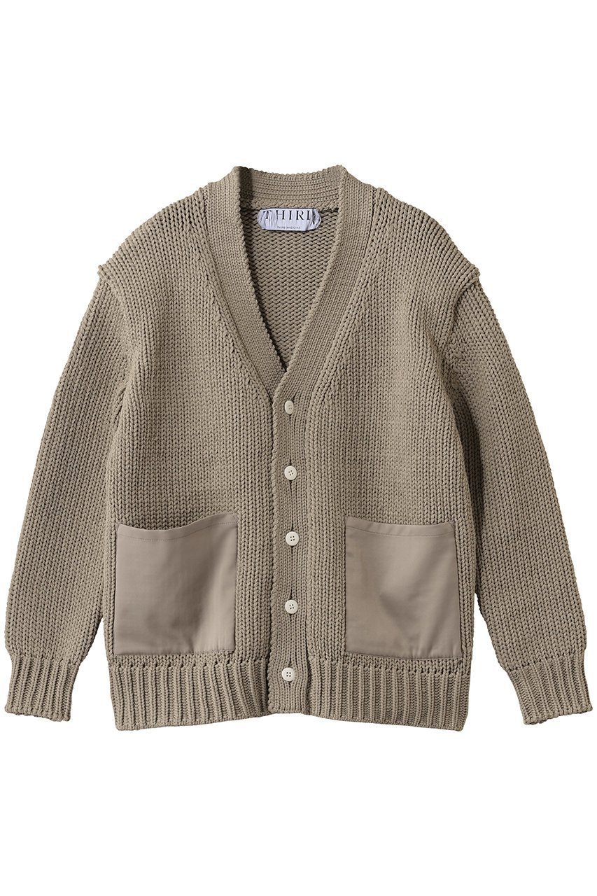 【サードマガジン/THIRD MAGAZINE】のポケットニットカーディガン インテリア・キッズ・メンズ・レディースファッション・服の通販 founy(ファニー) 　ファッション　Fashion　レディースファッション　Fashion for Women　トップス・カットソー　Cut & Sew Tops　ニット　Knit Tops & Sweaters　カーディガン・羽織り　Layered Style Cardigans　カーディガン　Cardigan, Knitwear　スラックス　Slacks, Dress Pants　デニム　Denim, Jeans Material　ポケット　Pocket, Pocket Detail　ロング　Long, Long-Length　ベージュ|ID: prp329100004847963 ipo3291000000036073652