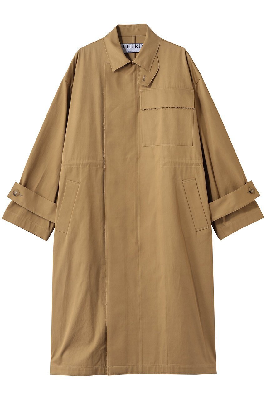 【サードマガジン/THIRD MAGAZINE】のハイカウントギャバコート 人気、トレンドファッション・服の通販 founy(ファニー) 　ファッション　Fashion　レディースファッション　Fashion for Women　アウター　Coat / Outerwear Collection　コート・ロングコート・ピーコート　Long Coats, Peacoats & More　2026年　2026　クラシカル　Classical, Vintage-Inspired　ハイネック　High Neck, Mock Neck　フェミニン　Feminine, Girly　ベーシック　Basic, Essential　ロング　Long, Long-Length　夏　Summer　春　Spring　S/S・春夏　SS, Spring/Summer, Warm Season　 other-1|ID: prp329100004847966 ipo3291000000035429965