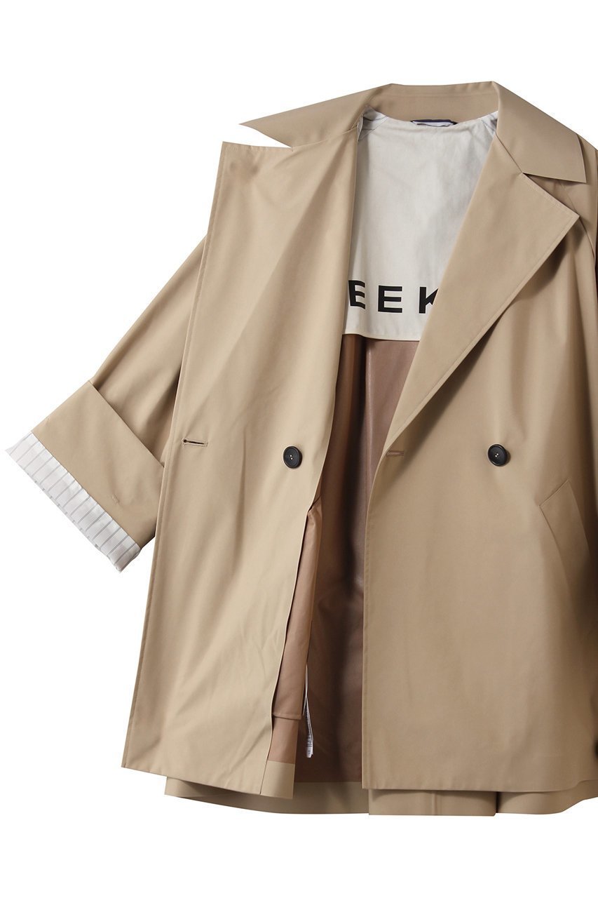 【マックスマーラ/Max Mara】の【Weekend Max Mara】OVATTA バイカラー ショートトレンチコート 人気、トレンドファッション・服の通販 founy(ファニー) 　ファッション　Fashion　レディースファッション　Fashion for Women　アウター　Coat / Outerwear Collection　コート・ロングコート・ピーコート　Long Coats, Peacoats & More　トレンチコート / 春秋の定番アウター　Trench Coats　2026年　2026　エレガント 上品　Elegant　クラシカル　Classical, Vintage-Inspired　ショート　Short, Short Length　リバーシブル　Reversible, Two-Sided　夏　Summer　春　Spring　S/S・春夏　SS, Spring/Summer, Warm Season　other-6|ID: prp329100004847971 ipo3291000000035430028