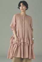 【カレンソロジー/Curensology】のラミーランダムフリルブラウス 人気、トレンドファッション・服の通販 founy(ファニー) ファッション Fashion レディースファッション Fashion for Women トップス・カットソー Cut & Sew Tops シャツ・ブラウス・オフィスカジュアル Elegant Blouses & Button-Ups シアー Sheer, See-Through スリーブ Sleeve, Long Sleeve / Short Sleeve チュニック Tunic, Long Top バランス Balance, Style Balance フリル Frill, Ruffle ランダム Random, Irregular ロング Long, Long-Length エレガント 上品 Elegant 人気 Popular, Best Seller thumbnail ピンク|ID: prp329100004847975 ipo3291000000035718614