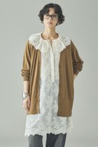 【カレンソロジー/Curensology】のファインコットンVネックカーディガン 人気、トレンドファッション・服の通販 founy(ファニー) ファッション Fashion レディースファッション Fashion for Women トップス・カットソー Cut & Sew Tops ニット Knit Tops & Sweaters カーディガン・羽織り Layered Style Cardigans Vネックトップス V-Neck Tops / V-Cut Neckline Shirts 2026年 2026 なめらか Smooth, Silky Texture イタリア Italy カーディガン Cardigan, Knitwear シンプル Simple, Minimal デニム Denim, Jeans Material ロング Long, Long-Length エレガント 上品 Elegant 夏 Summer 春 Spring S/S・春夏 SS, Spring/Summer, Warm Season thumbnail ブラウン|ID: prp329100004847978 ipo3291000000035430135