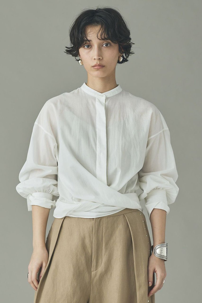 【カレンソロジー/Curensology】のローンカシュクールブラウス 人気、トレンドファッション・服の通販 founy(ファニー) ファッション Fashion レディースファッション Fashion for Women トップス・カットソー Cut & Sew Tops シャツ・ブラウス・オフィスカジュアル Elegant Blouses & Button-Ups 2026年 2026 おすすめ Recommended / Our Picks カシュクール Wrap Design コンパクト Compact, Small Size ストール Stole, Wrap スリーブ Sleeve, Long Sleeve / Short Sleeve フィット Fit, Slim Fit ロング Long, Long-Length 夏 Summer 春 Spring S/S・春夏 SS, Spring/Summer, Warm Season other-1|ID: prp329100004847980 ipo3291000000035430180