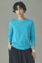 【カレンソロジー/Curensology】のキョウネンシャコウテンジクプルオーバー 人気、トレンドファッション・服の通販 founy(ファニー) ファッション Fashion レディースファッション Fashion for Women トップス・カットソー Cut & Sew Tops シャツ・ブラウス・オフィスカジュアル Elegant Blouses & Button-Ups ロングTシャツ・Tシャツ Longline T-Shirts & Tees カジュアルプルオーバー・ニットトップス Pullovers & Knit Tops / Casual Pullovers カットソー・ベーシックTシャツ Cut-and-Sewn Tops / Stretch Tees & Basics インナー Innerwear 春 Spring カリフォルニア California, Cali Style シアー Sheer, See-Through スウェット / スエット Sweatshirt, Sweatwear スリーブ Sleeve, Long Sleeve / Short Sleeve 定番 Standard, Basic Item ベスト Vest, Waistcoat ロング Long, Long-Length S/S・春夏 SS, Spring/Summer, Warm Season 夏 Summer 2026年 2026 thumbnail ブルー|ID: prp329100004847984 ipo3291000000035819364