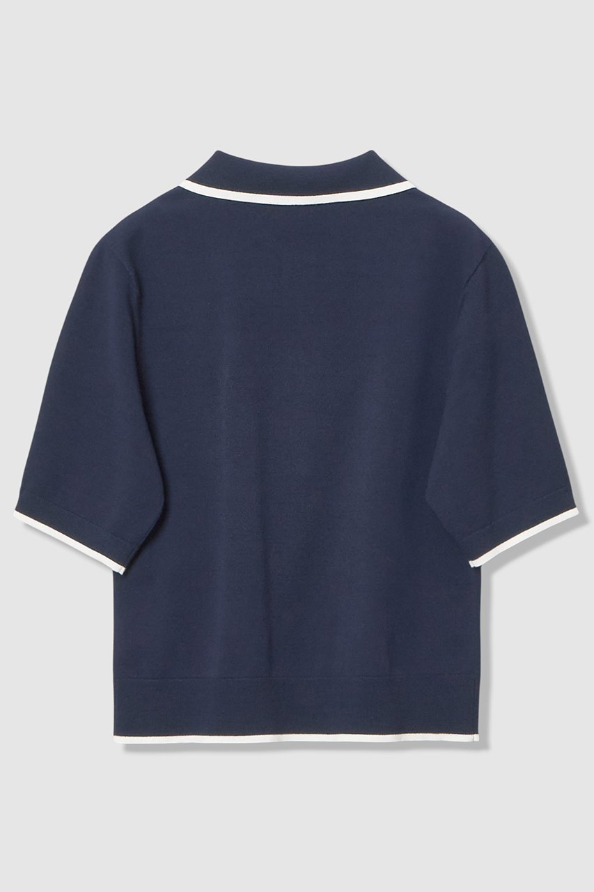 【アルアバイル/allureville】の【LOULOU WILLOUGHBY】CHERRY ビジューポロ 人気、トレンドファッション・服の通販 founy(ファニー) ファッション Fashion レディースファッション Fashion for Women トップス・カットソー Cut & Sew Tops ニット Knit Tops & Sweaters カジュアルプルオーバー・ニットトップス Pullovers & Knit Tops / Casual Pullovers 2026年 2026 ストーン Stone, Gem-Like スポーツ Sports, Activewear スポーティ Sporty, Casual Athletic チェリー Cherry, Cherry Pattern ボトム Bottoms, Lower Wear モチーフ Motif, Design Theme ワイド Wide, Wide Fit エレガント 上品 Elegant 夏 Summer 春 Spring S/S・春夏 SS, Spring/Summer, Warm Season other-2|ID: prp329100004847990 ipo3291000000035430353