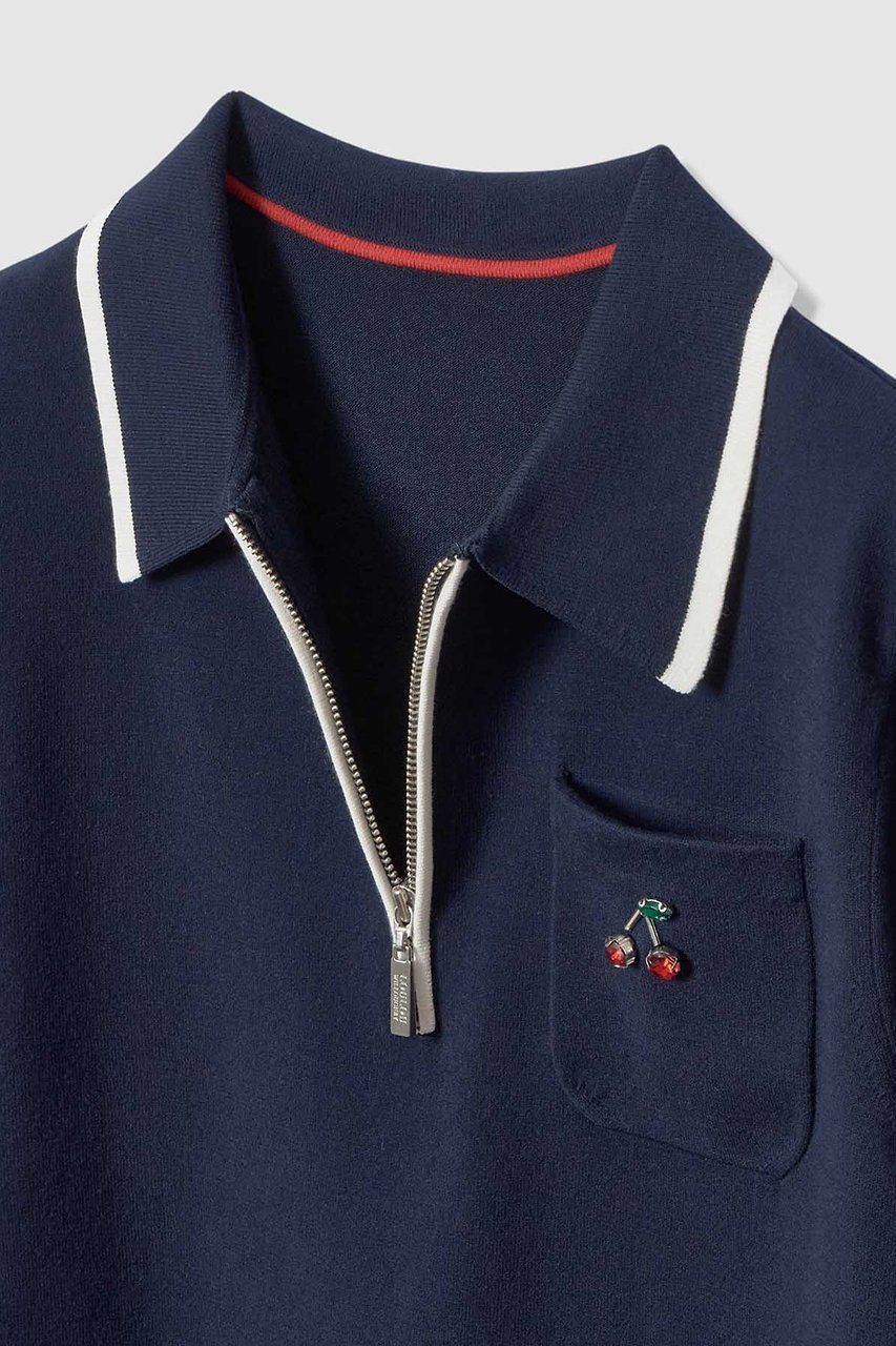 【アルアバイル/allureville】の【LOULOU WILLOUGHBY】CHERRY ビジューポロ 人気、トレンドファッション・服の通販 founy(ファニー) ファッション Fashion レディースファッション Fashion for Women トップス・カットソー Cut & Sew Tops ニット Knit Tops & Sweaters カジュアルプルオーバー・ニットトップス Pullovers & Knit Tops / Casual Pullovers 2026年 2026 ストーン Stone, Gem-Like スポーツ Sports, Activewear スポーティ Sporty, Casual Athletic チェリー Cherry, Cherry Pattern ボトム Bottoms, Lower Wear モチーフ Motif, Design Theme ワイド Wide, Wide Fit エレガント 上品 Elegant 夏 Summer 春 Spring S/S・春夏 SS, Spring/Summer, Warm Season other-3|ID: prp329100004847990 ipo3291000000035430358