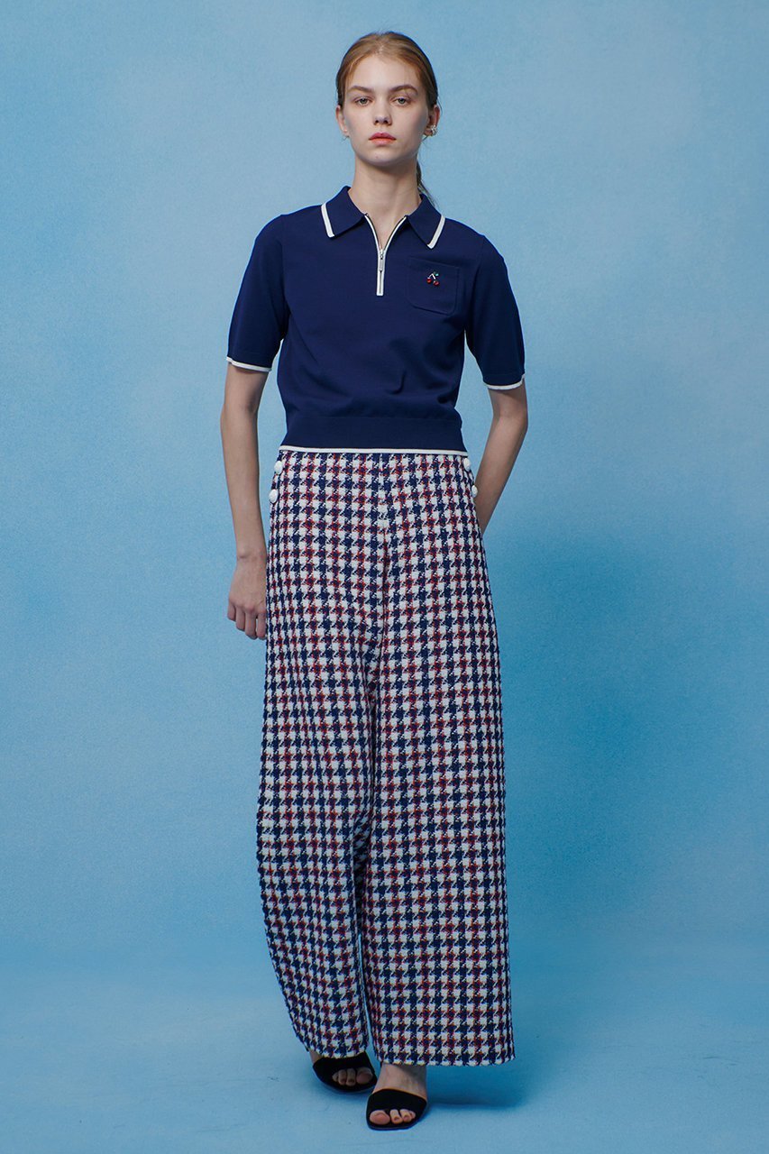 【アルアバイル/allureville】の【LOULOU WILLOUGHBY】CHERRY ビジューポロ 人気、トレンドファッション・服の通販 founy(ファニー) ファッション Fashion レディースファッション Fashion for Women トップス・カットソー Cut & Sew Tops ニット Knit Tops & Sweaters カジュアルプルオーバー・ニットトップス Pullovers & Knit Tops / Casual Pullovers 2026年 2026 ストーン Stone, Gem-Like スポーツ Sports, Activewear スポーティ Sporty, Casual Athletic チェリー Cherry, Cherry Pattern ボトム Bottoms, Lower Wear モチーフ Motif, Design Theme ワイド Wide, Wide Fit エレガント 上品 Elegant 夏 Summer 春 Spring S/S・春夏 SS, Spring/Summer, Warm Season other-8|ID: prp329100004847990 ipo3291000000035430372