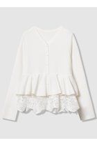 【アルアバイル/allureville】の【LOULOU WILLOUGHBY】レースレイヤーペプラムカーディガン 人気、トレンドファッション・服の通販 founy(ファニー) ファッション Fashion レディースファッション Fashion for Women トップス・カットソー Cut & Sew Tops ニット Knit Tops & Sweaters カーディガン・羽織り Layered Style Cardigans 2026年 2026 カーディガン Cardigan, Knitwear スカラップ Scallop, Scalloped Edge ペプラム Peplum, Flared Hem レース Lace, Lace Fabric 夏 Summer 春 Spring S/S・春夏 SS, Spring/Summer, Warm Season thumbnail オフホワイト|ID: prp329100004847991 ipo3291000000035430383
