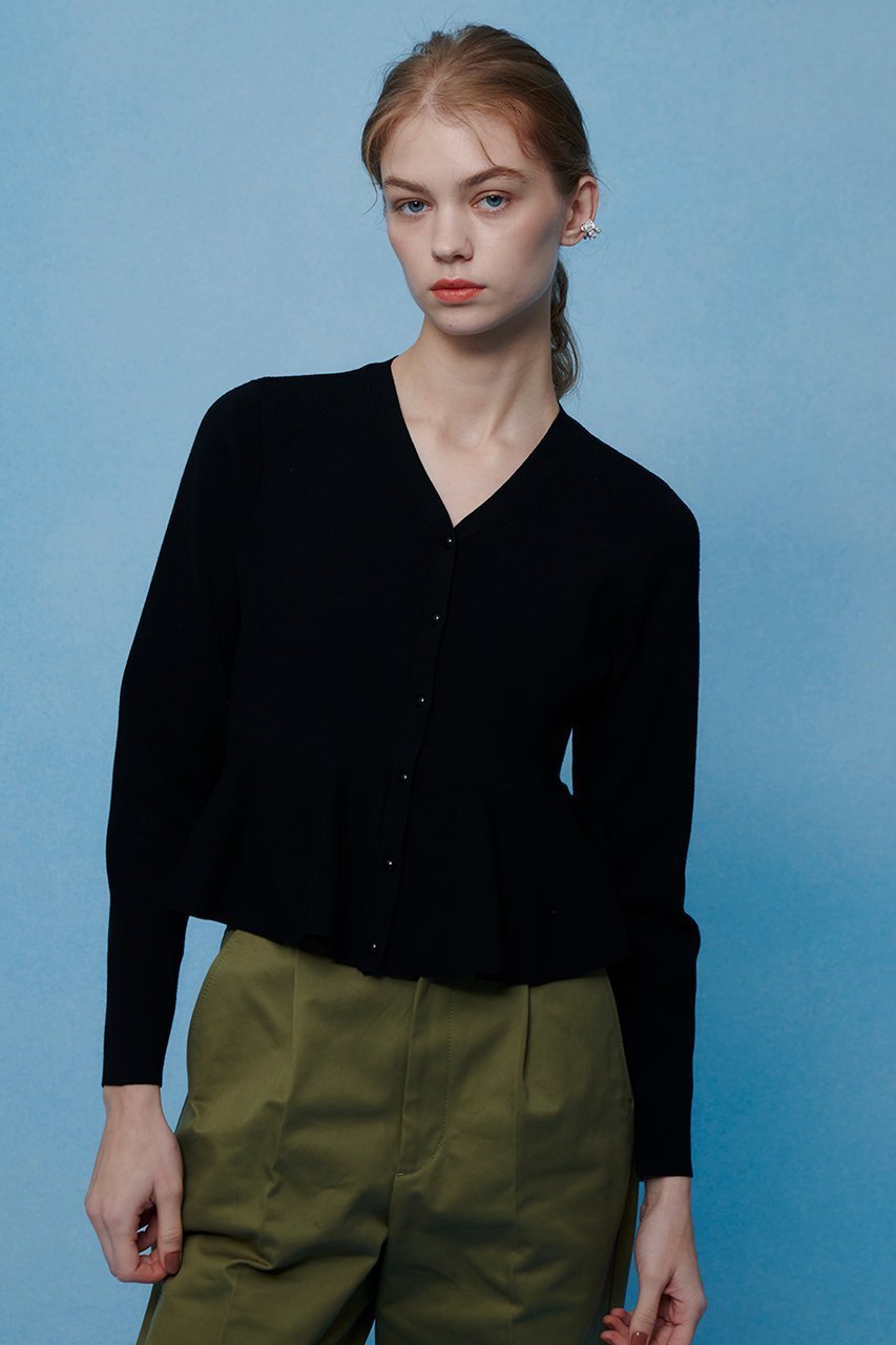 【アルアバイル/allureville】の【LOULOU WILLOUGHBY】レースレイヤーペプラムカーディガン 人気、トレンドファッション・服の通販 founy(ファニー) 　ファッション　Fashion　レディースファッション　Fashion for Women　トップス・カットソー　Cut & Sew Tops　ニット　Knit Tops & Sweaters　カーディガン・羽織り　Layered Style Cardigans　2026年　2026　カーディガン　Cardigan, Knitwear　スカラップ　Scallop, Scalloped Edge　ペプラム　Peplum, Flared Hem　レース　Lace, Lace Fabric　夏　Summer　春　Spring　S/S・春夏　SS, Spring/Summer, Warm Season　other-8|ID: prp329100004847991 ipo3291000000035430404