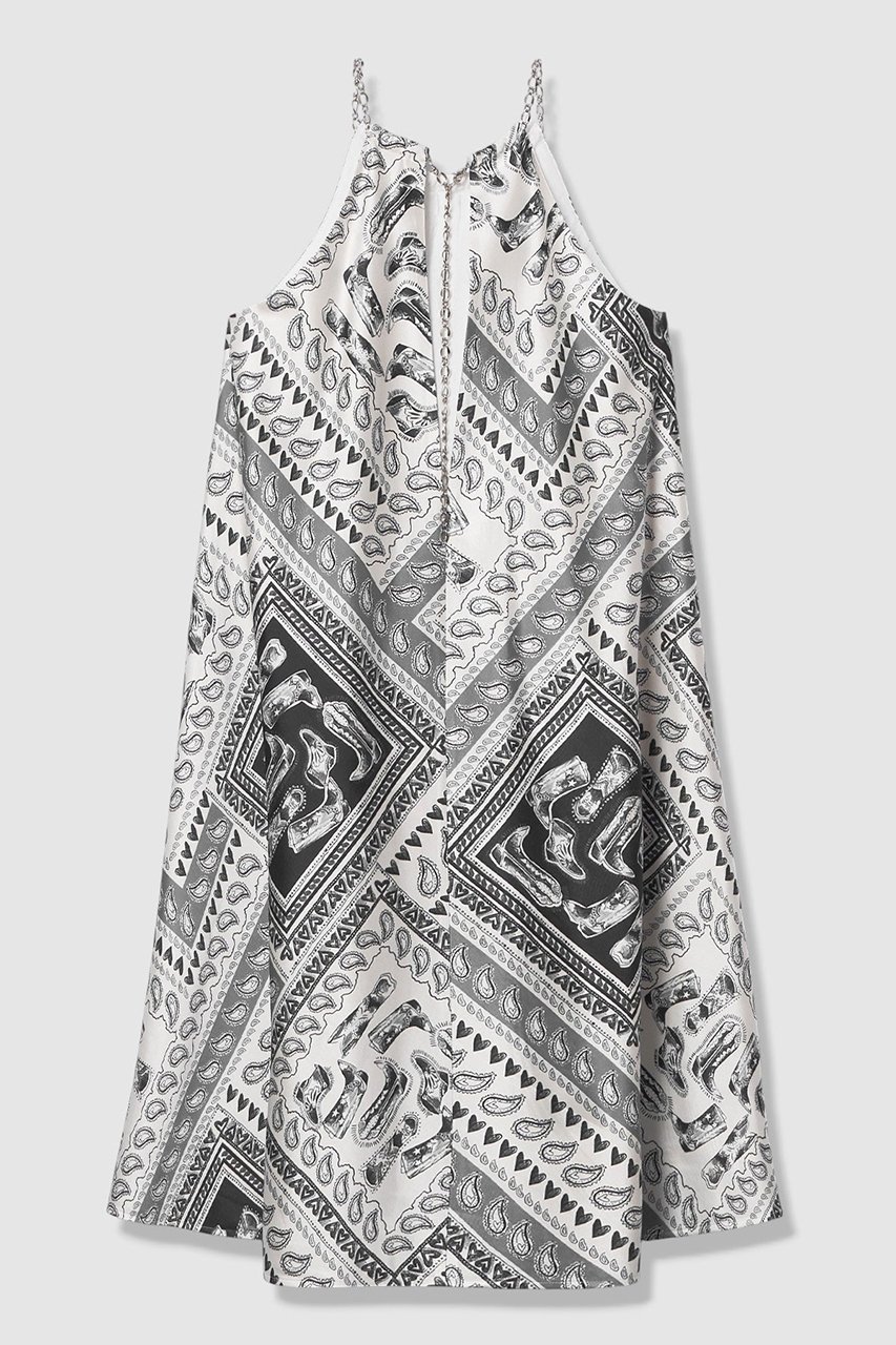 【アルアバイル/allureville】の【LOULOU WILLOUGHBY】ウエスタンスカーフプリントホルターネックワンピース 人気、トレンドファッション・服の通販 founy(ファニー) ファッション Fashion レディースファッション Fashion for Women ワンピース Dresses チュニック Tunic Tops & Dresses 2026年 2026 アメリカン American Style ウエスタン Western Style カッティング Cutting Detail シューズ Shoes, Footwear スカーフ Scarf, Neckwear スリーブ Sleeve, Long Sleeve / Short Sleeve チェーン Chain, Chain Strap チュニック Tunic, Long Top トレンド Trend, Trending Now ドレス Dress, One-Piece プリント Print, Printed Pattern ペイズリー Paisley, Ethnic Pattern エレガント 上品 Elegant 夏 Summer 春 Spring S/S・春夏 SS, Spring/Summer, Warm Season other-2|ID: prp329100004847995 ipo3291000000035430431