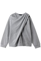 【メゾンスペシャル/MAISON SPECIAL】のTwist Cut-Off Sweat Top/ツイストカットオフスウェットトップ 人気、トレンドファッション・服の通販 founy(ファニー) ファッション Fashion レディースファッション Fashion for Women トップス・カットソー Cut & Sew Tops シャツ・ブラウス・オフィスカジュアル Elegant Blouses & Button-Ups レディースパーカー・カジュアルフーディー Casual Hoodies & Sweatshirts ロングTシャツ・Tシャツ Longline T-Shirts & Tees スウェット・クルーネックトップス Sweatshirts & Crewnecks / Relaxed Fit Sweat Tops カットソー・ベーシックTシャツ Cut-and-Sewn Tops / Stretch Tees & Basics 2026年 2026 カットオフ Cut-Off Design スリーブ Sleeve, Long Sleeve / Short Sleeve ツイスト Tweed, Tweed Fabric ロング Long, Long-Length 夏 Summer 春 Spring S/S・春夏 SS, Spring/Summer, Warm Season thumbnail GRY(グレー)|ID: prp329100004847999 ipo3291000000035430499