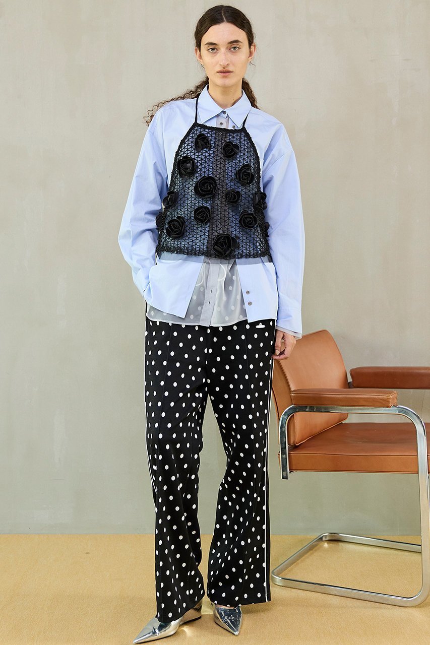 【メゾンスペシャル/MAISON SPECIAL】のRose Bustier/ローズエンブロイダリーメッシュビスチェ 人気、トレンドファッション・服の通販 founy(ファニー) 　ファッション　Fashion　レディースファッション　Fashion for Women　トップス・カットソー　Cut & Sew Tops　キャミソール&ノースリーブ　Camisoles & Sleeveless Tops　シャツ・ブラウス・オフィスカジュアル　Elegant Blouses & Button-Ups　ビスチェ　Bustiers & Corset Tops / Layered Bustier Style　春　Spring　シンプル　Simple, Minimal　ジャケット　Jacket, Outerwear　ノースリーブ　Sleeveless, No-Sleeve　ビスチェ　Bustier, Corset Top　フラワー　Flower, Floral　メッシュ　Mesh, Net Fabric　モチーフ　Motif, Design Theme　リボン　Ribbon, Bow　S/S・春夏　SS, Spring/Summer, Warm Season　再入荷　Restock / Back in Stock　おすすめ　Recommended / Our Picks　夏　Summer　other-2|ID: prp329100004848003 ipo3291000000035430570