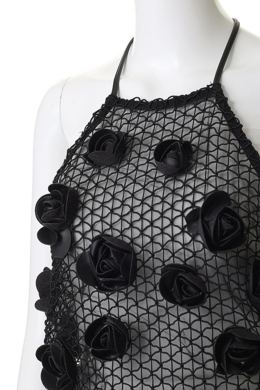 【メゾンスペシャル/MAISON SPECIAL】のRose Bustier/ローズエンブロイダリーメッシュビスチェ 人気、トレンドファッション・服の通販 founy(ファニー) 　ファッション　Fashion　レディースファッション　Fashion for Women　トップス・カットソー　Cut & Sew Tops　キャミソール&ノースリーブ　Camisoles & Sleeveless Tops　シャツ・ブラウス・オフィスカジュアル　Elegant Blouses & Button-Ups　ビスチェ　Bustiers & Corset Tops / Layered Bustier Style　春　Spring　シンプル　Simple, Minimal　ジャケット　Jacket, Outerwear　ノースリーブ　Sleeveless, No-Sleeve　ビスチェ　Bustier, Corset Top　フラワー　Flower, Floral　メッシュ　Mesh, Net Fabric　モチーフ　Motif, Design Theme　リボン　Ribbon, Bow　S/S・春夏　SS, Spring/Summer, Warm Season　再入荷　Restock / Back in Stock　おすすめ　Recommended / Our Picks　夏　Summer　other-7|ID: prp329100004848003 ipo3291000000035686201